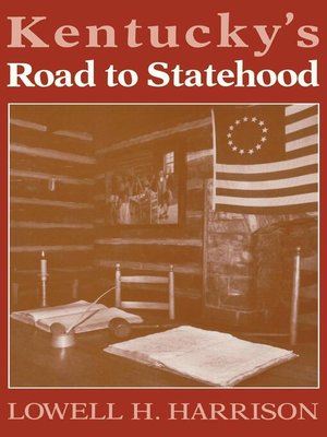 cover image of Kentucky's Road to Statehood